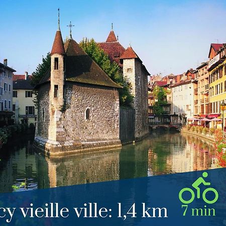 Homey Tidy - New / Proche Centre Annecy / Parking Gratuit / Logement Entierement Equipe Buitenkant foto